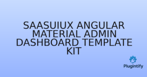 Read more about the article Saasuiux Angular Material Admin Dashboard Template Kit