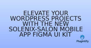 Read more about the article Elevate Your WordPress Projects with the New Solenix-Salon Mobile App Figma UI Kit