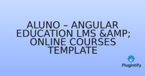 Read more about the article Aluno – Angular Education LMS & Online Courses Template