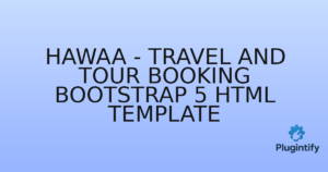 Read more about the article Hawaa – Travel and Tour Booking Bootstrap 5 HTML Template