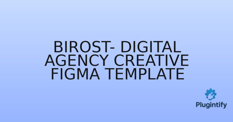 Read more about the article Birost- Digital Agency Creative Figma Template