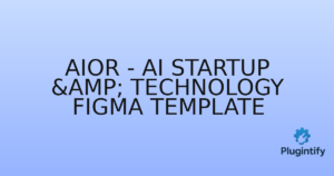 Read more about the article Aior – AI Startup & Technology Figma Template