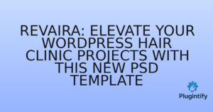 Read more about the article Revaira: Elevate Your WordPress Hair Clinic Projects with This New PSD Template