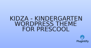 Read more about the article Kidza – Kindergarten WordPress Theme for PreScool