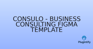 Read more about the article Consulo – Business Consulting Figma Template