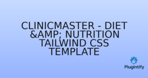 Read more about the article ClinicMaster – Diet & Nutrition Tailwind CSS Template