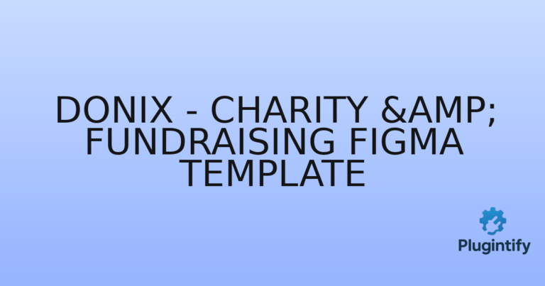 Read more about the article Donix – Charity & Fundraising Figma Template