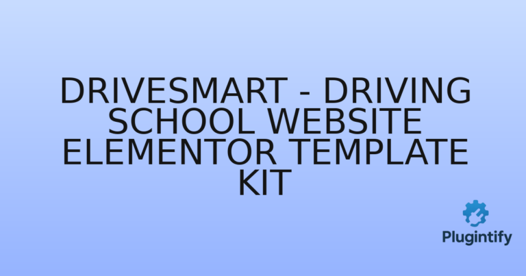 Read more about the article DriveSmart – Driving School Website Elementor Template Kit