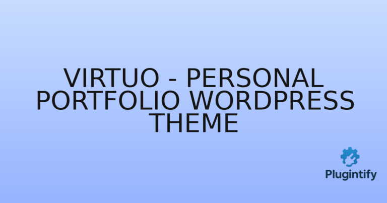 Read more about the article Virtuo – Personal Portfolio WordPress Theme