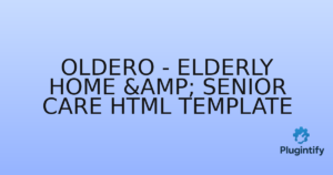 Read more about the article Oldero – Elderly Home & Senior Care HTML Template