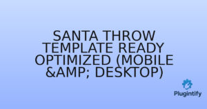 Read more about the article SANTA THROW Template Ready Optimized (Mobile & Desktop)