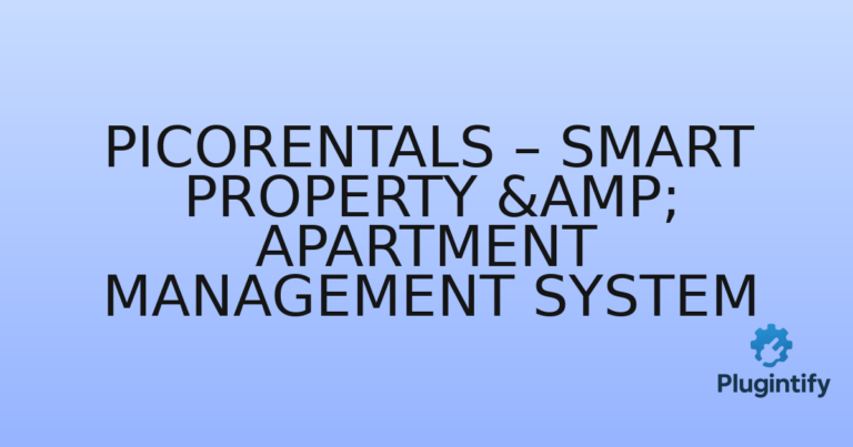 Read more about the article PicoRentals – Smart Property & Apartment Management System