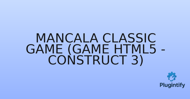 Read more about the article Mancala Classic Game (Game HTML5 – Construct 3)