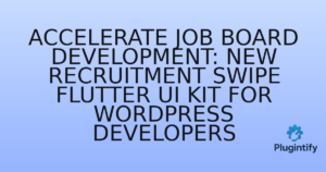 Read more about the article Accelerate Job Board Development: New Recruitment Swipe Flutter UI Kit for WordPress Developers