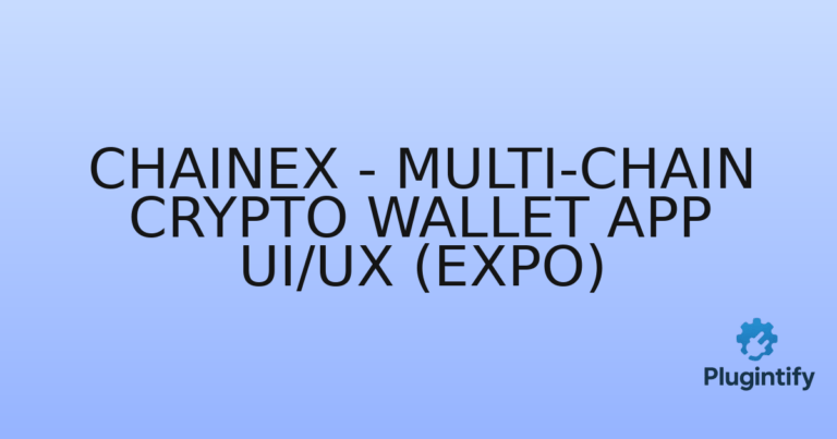 Read more about the article Chainex – Multi-Chain Crypto Wallet App UI/UX (Expo)