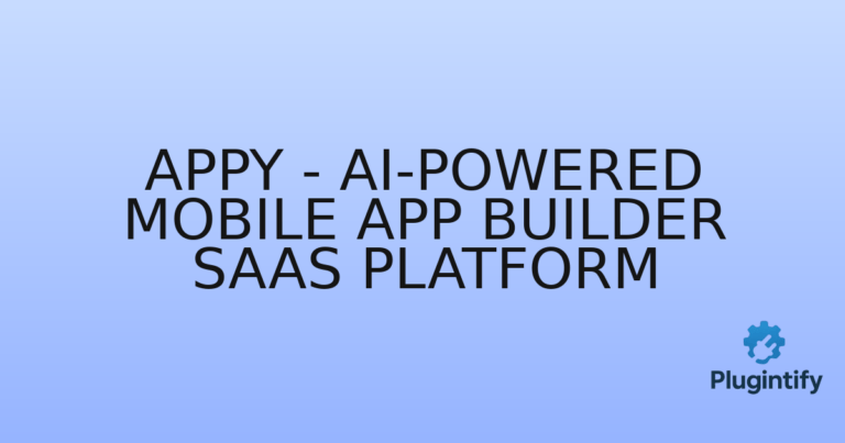 Read more about the article Appy – AI-Powered Mobile App Builder SaaS Platform
