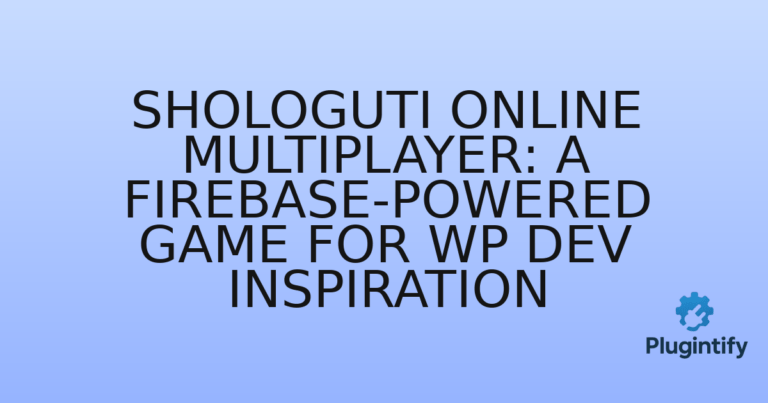 Read more about the article Shologuti Online Multiplayer: A Firebase-Powered Game for WP Dev Inspiration