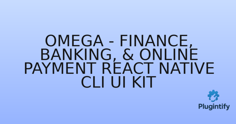 Read more about the article Omega – Finance, Banking, & Online Payment React Native CLI Ui Kit
