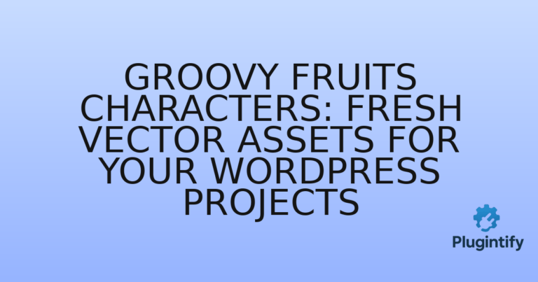 Read more about the article Groovy Fruits Characters: Fresh Vector Assets for Your WordPress Projects
