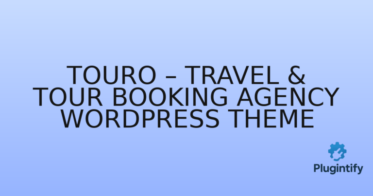 Read more about the article Touro – Travel & Tour Booking Agency WordPress Theme