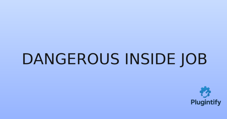 Read more about the article Dangerous Inside Job