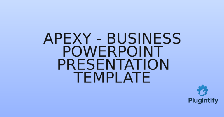 Read more about the article Apexy – Business Powerpoint Presentation Template