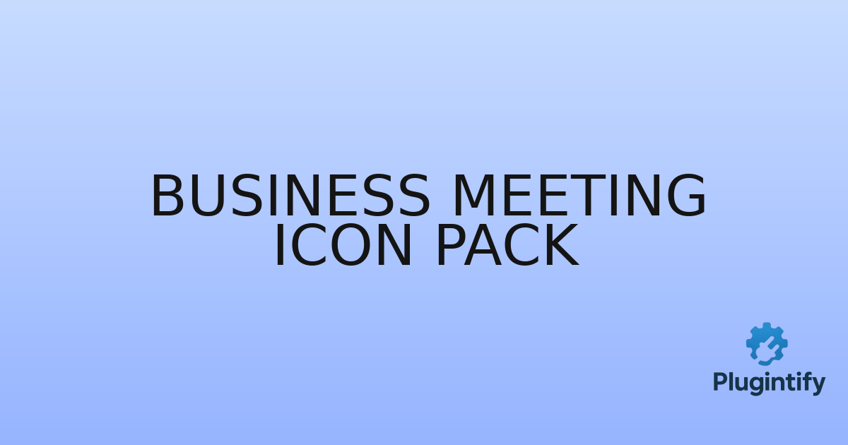 You are currently viewing Business Meeting Icon Pack
