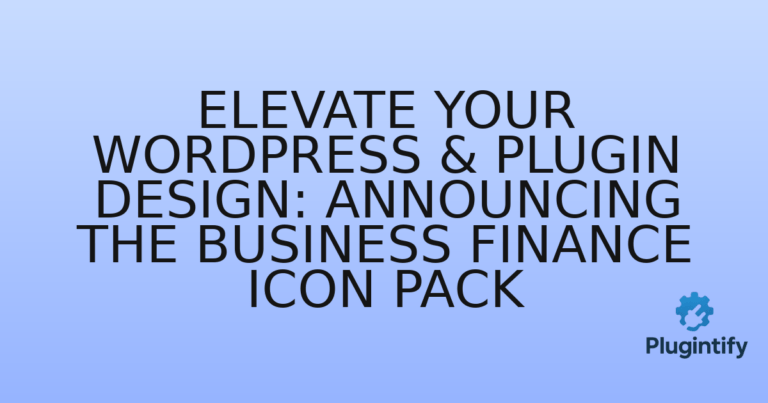 Read more about the article Elevate Your WordPress & Plugin Design: Announcing the Business Finance Icon Pack