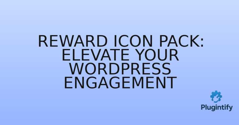 Read more about the article Reward Icon Pack: Elevate Your WordPress Engagement