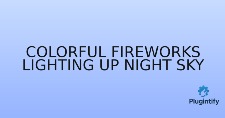 Read more about the article Colorful Fireworks Lighting Up Night Sky