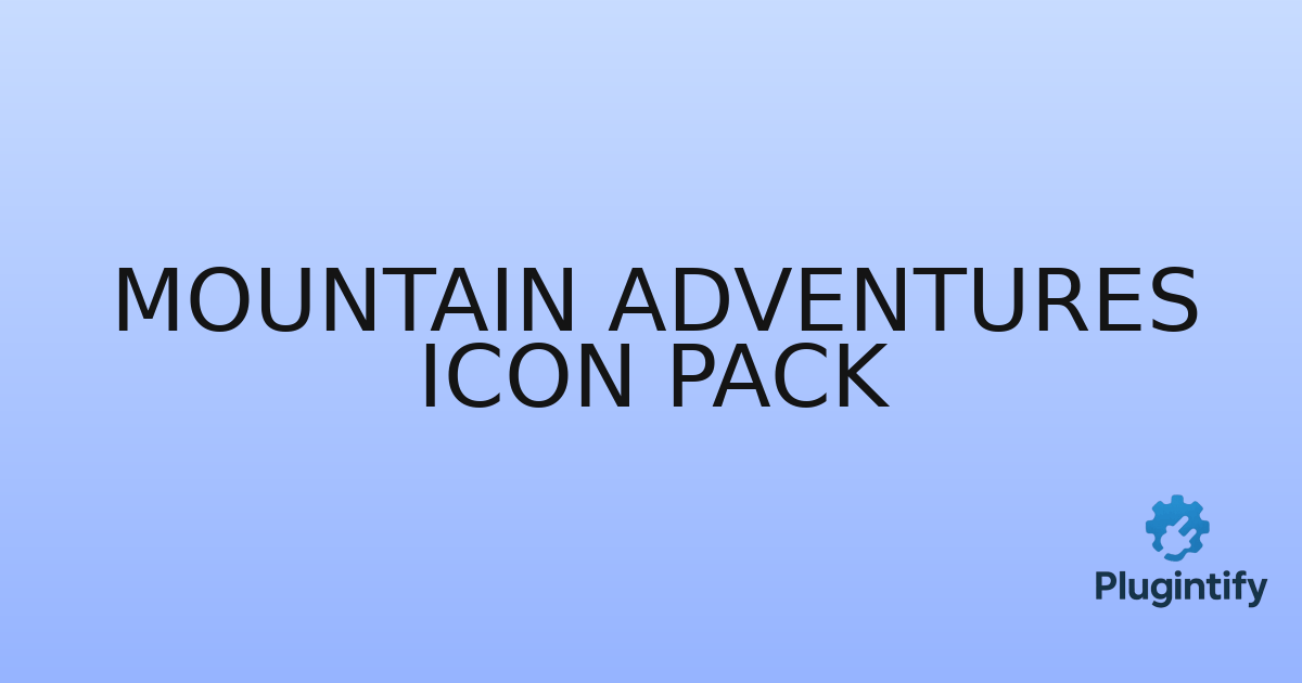 You are currently viewing Mountain Adventures Icon Pack