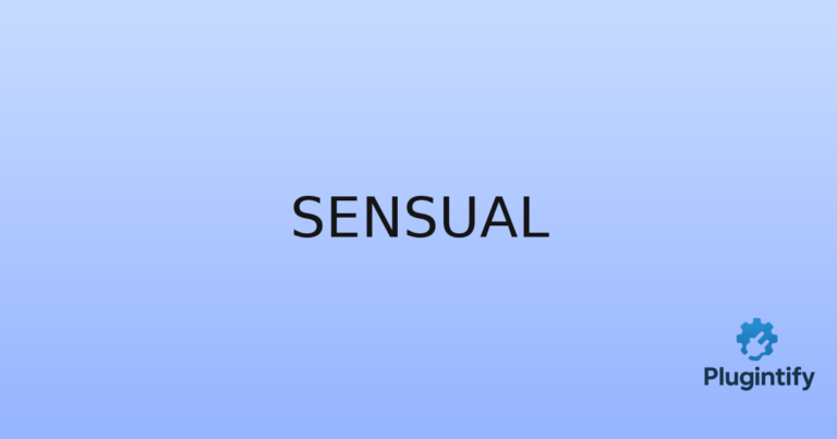 Read more about the article Sensual