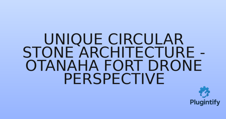 Read more about the article Unique Circular Stone Architecture – Otanaha Fort Drone Perspective