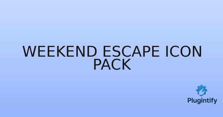 Read more about the article Weekend Escape Icon Pack