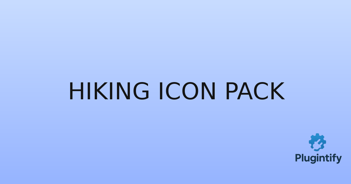 You are currently viewing Hiking Icon Pack