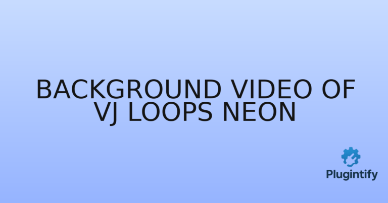Read more about the article Background video of Vj Loops Neon