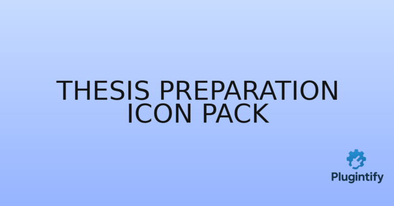 Read more about the article Thesis Preparation Icon Pack