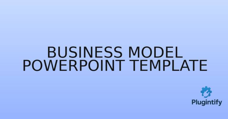 Read more about the article Business Model PowerPoint Template