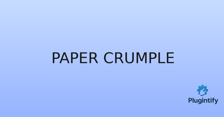 Read more about the article Paper Crumple
