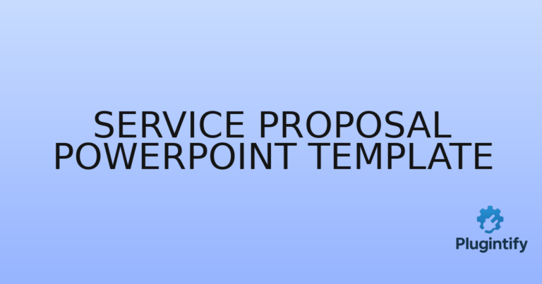 Read more about the article Service Proposal PowerPoint Template
