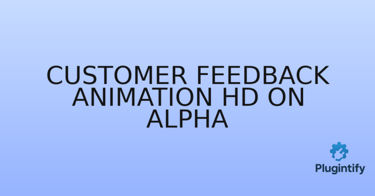 Read more about the article Customer Feedback Animation HD On Alpha
