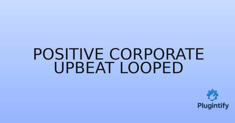 Read more about the article Positive Corporate Upbeat Looped