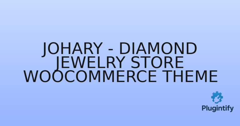 Read more about the article Johary – Diamond Jewelry Store WooCommerce Theme