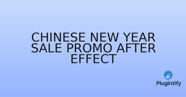 Read more about the article Chinese New Year Sale Promo After Effect