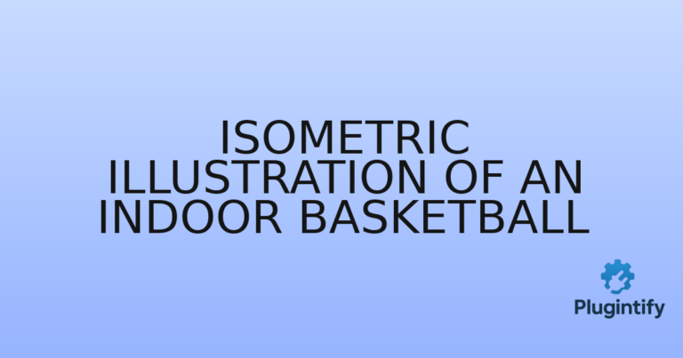 Read more about the article Isometric Illustration of an Indoor Basketball