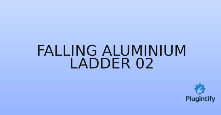 Read more about the article Falling Aluminium Ladder 02