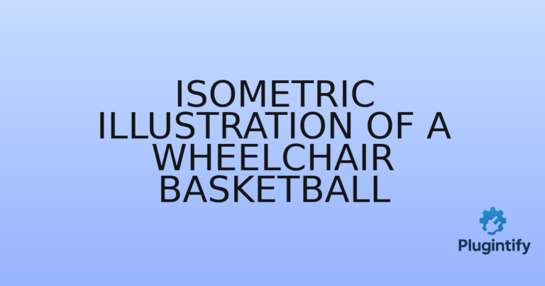 Read more about the article Isometric Illustration of a Wheelchair Basketball