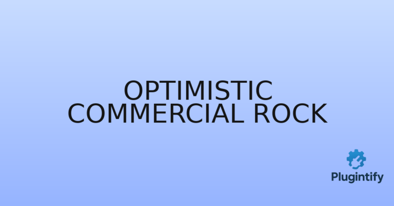 Read more about the article Optimistic Commercial Rock