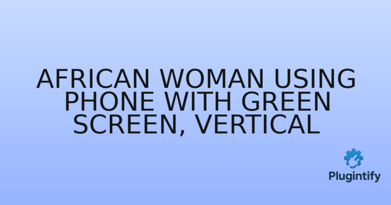 Read more about the article African Woman Using Phone with Green Screen, vertical