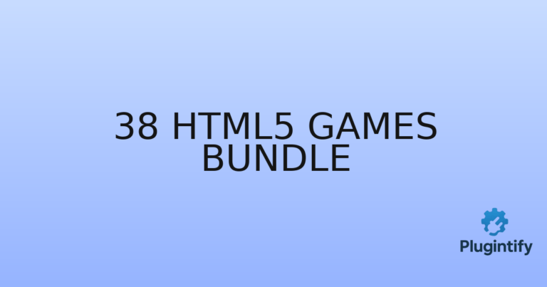 Read more about the article 38 HTML5 Games Bundle